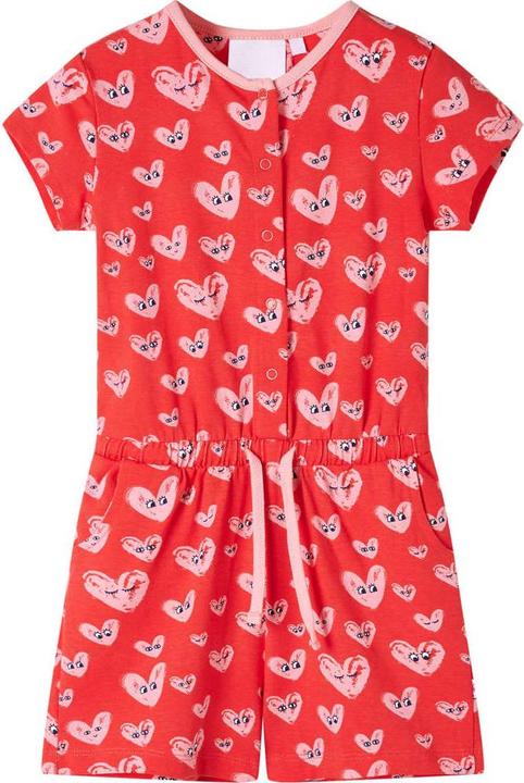 Immagine prodotto vidaXL Tutina per bambini rossa 140,Materiale: 95 % cotone. 5 (140)