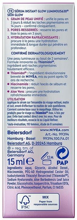 Actual product image NIVEA Skin Glow (15 ml)