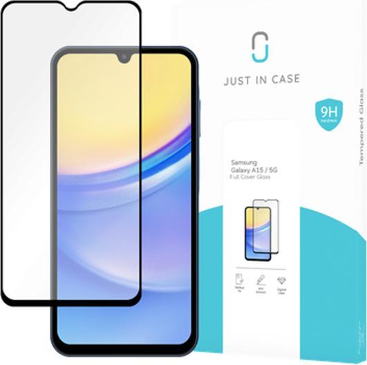 Actual product image Just in Case Gehad glass edge-to-edge screen protector Samsung Galaxy A15/A15 5G (1 pcs., Samsung Galaxy A15)