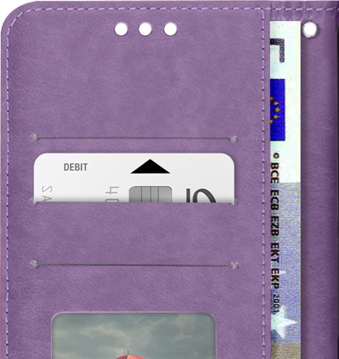 Produktbild Avizar Etui Mandala-Blumen für Samsung A26 Portemonnaie mit Handschlaufe