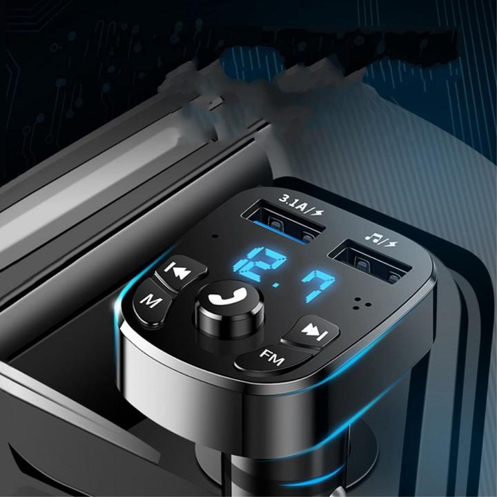 Actual product image Ueli Express Car Bluetooth 5.0 FM Transmitter with Handsfree Function