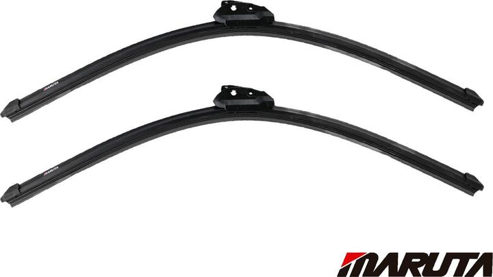 Produktbild Maruta Scheibenwischer SET 550 mm / 550 mm für Frontscheibe, Aero-dynamik optimierte Wischerblätter aus wa