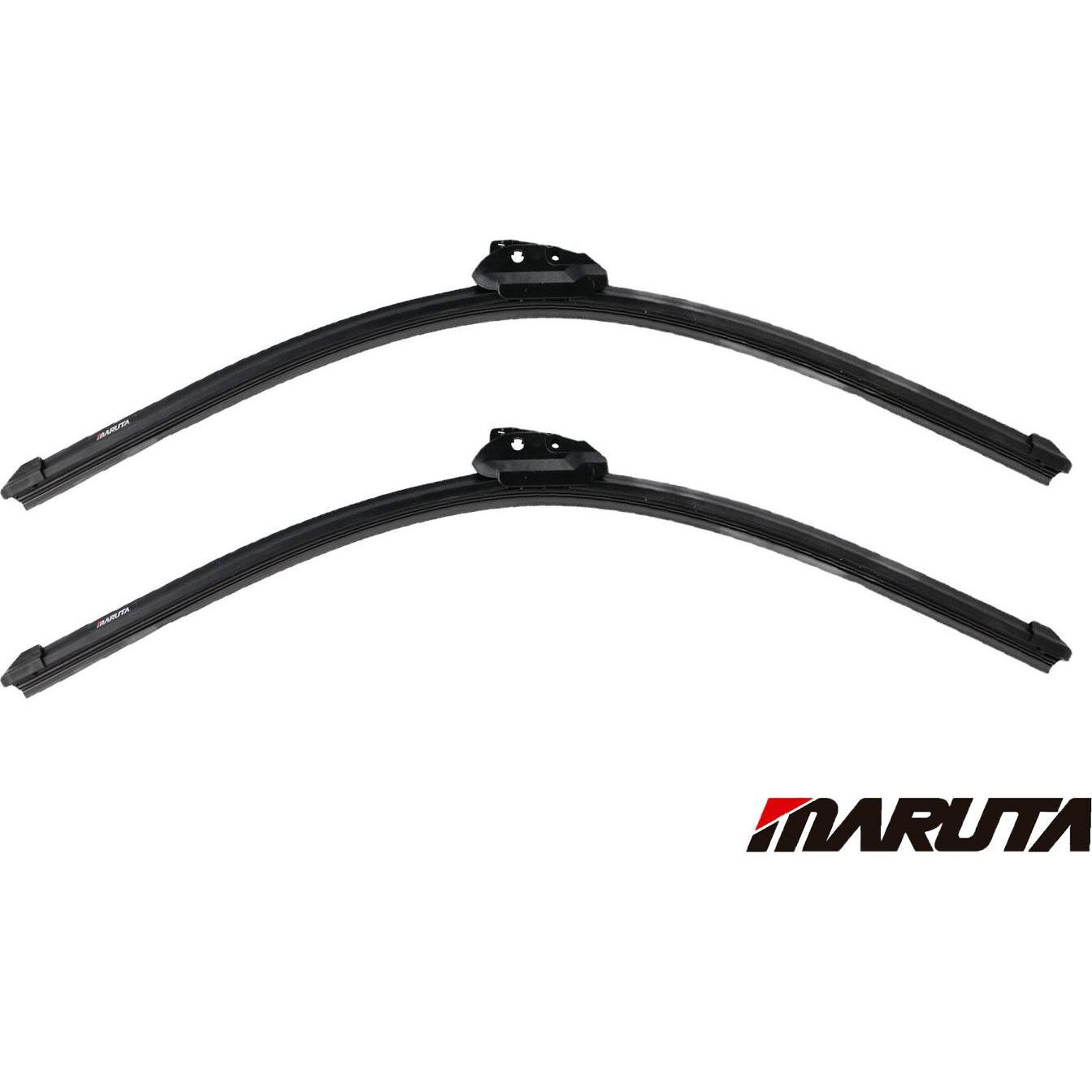 Thumbnail - Maruta, Wischerblätter, Scheibenwischer SET 550 mm / 550 mm für Frontscheibe, Aero-dynamik optimierte Wischerblätter aus...