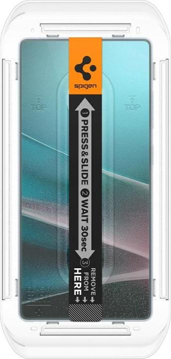 Spigen Samsung Galaxy S25 Ultra Glas.tR EZ Fit HD Screen Protector, 2-pack (2 Pezzo/i, Samsung Galaxy S25 Ultra)