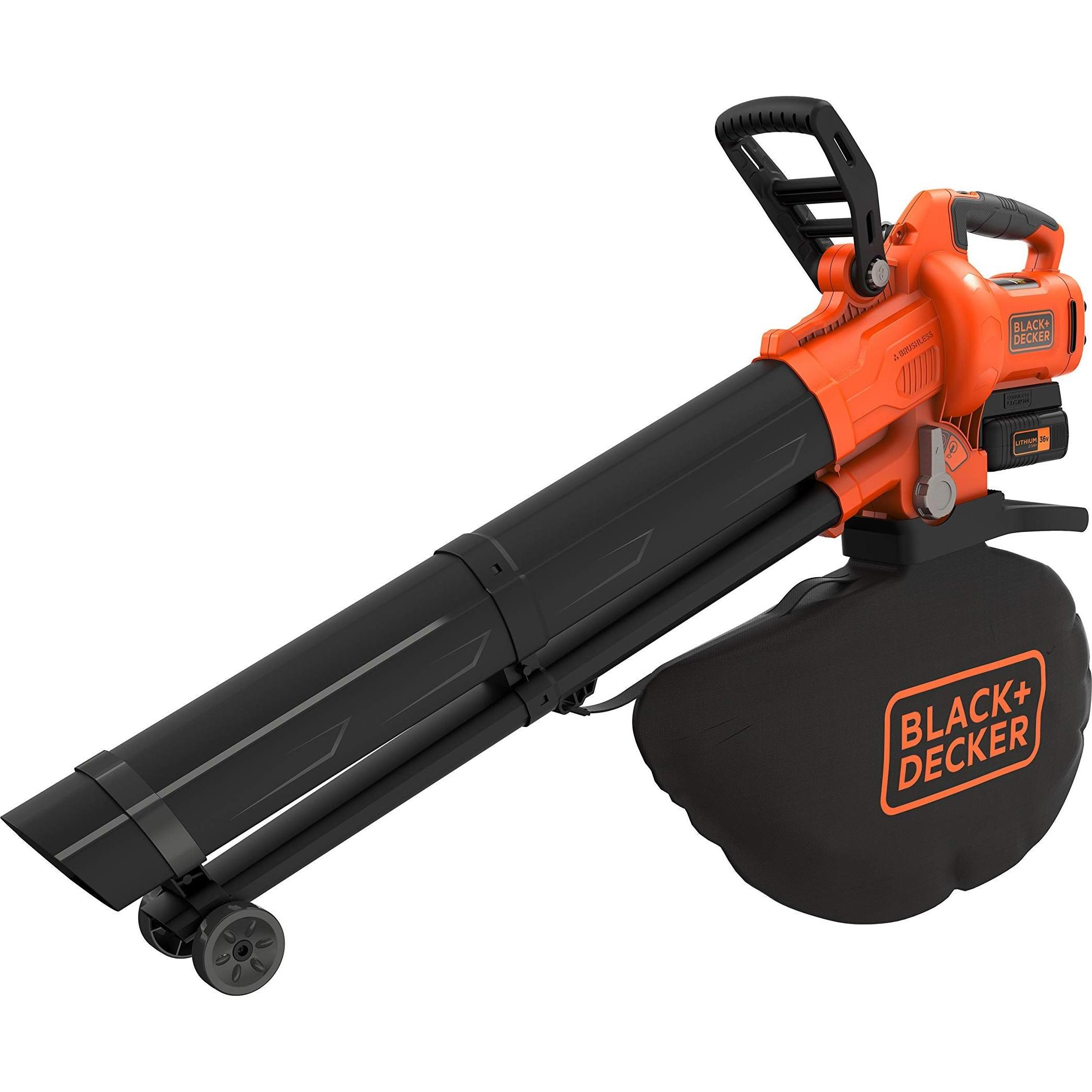 Black & Decker, Laubsauger + Laubbläser, BCBLV3625L1 (Akkubetrieb, Laubbläser, Laubsauger-& bläser, Laubsauger)