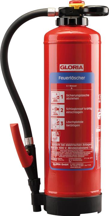 Produktbild Gloria Wasser-Aufladefeuerlöscher (A)