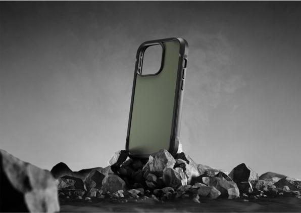 Actual product image Nomad Rugged Case iPhone 14 Pro Ash Green (Apple iPhone 14 Pro)