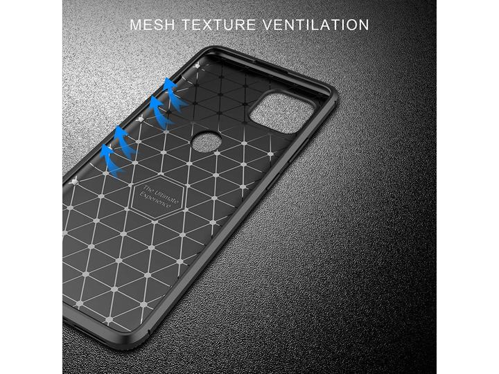 Produktbild Screenguard Motorola Moto G 5G Hülle Carbon Design TPU Case (Motorola Moto G 5G)