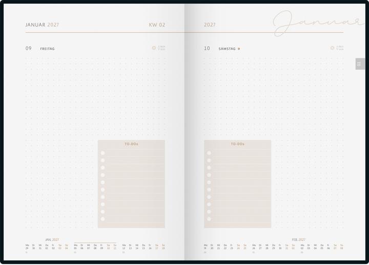 Produktbild Ridoide DESIGN LINE - Agenda (A5, 1 Tag / 1 Seite)