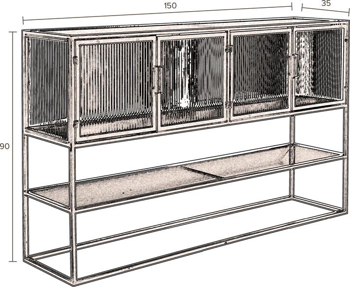 Produktbild Dutchbone Boli (150 x 90 cm)
