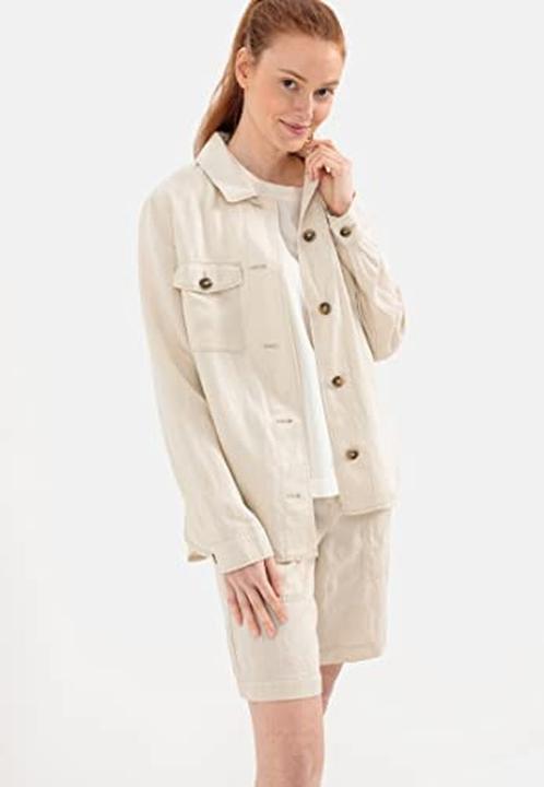 Produktbild Camel Active Overshirt im sommerlichen Leinenmix (46)