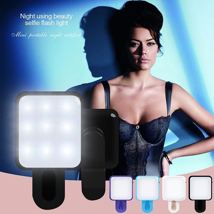 Produktbild Hermex iPhone Blitzlicht Selfie LED Beleuchtung Licht Light Lampe Kamera