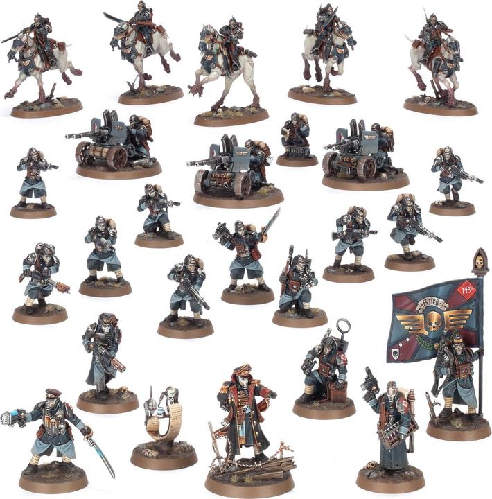 Produktbild Games Workshop Warhammer 40k - Patrouille Death Korps de Krieg (2025) (Kunststoff)