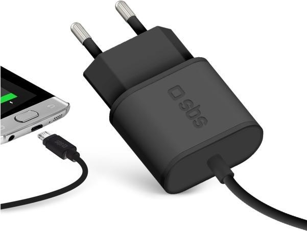 Produktbild SBS Micro USB-Reiseladegerät 2100 mAh (10 W, 1 Port)