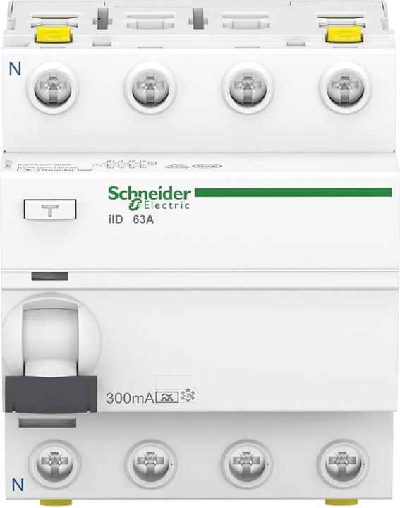 Produktbild Schneider Electric Acti9 iID RCCB 4Pole 63A 300ma Type A