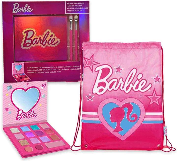 Actual product image Barbie Kids Eyeshadow And Lip Gloss Set 1 Unit