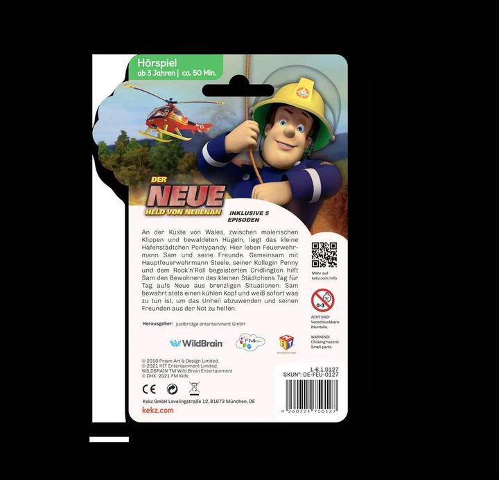 Produktbild Kekz Feuerwehrmann Sam - Audio Chip (Deutsch)