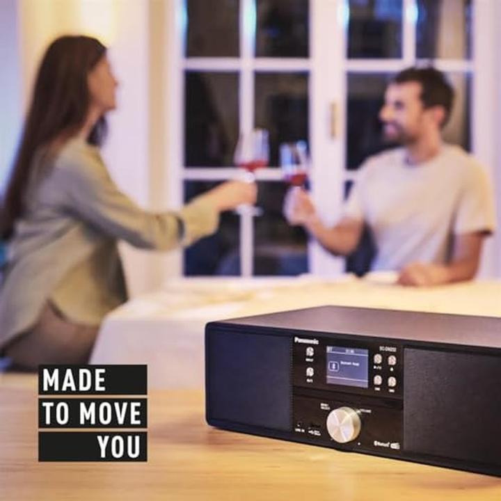 Actual product image Panasonic SC-DM202 (Bluetooth, CD player, 2x 12 W)