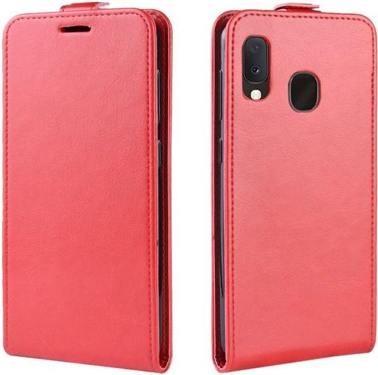Actual product image MU Classic Leather flip case cover (Samsung Galaxy A20e)