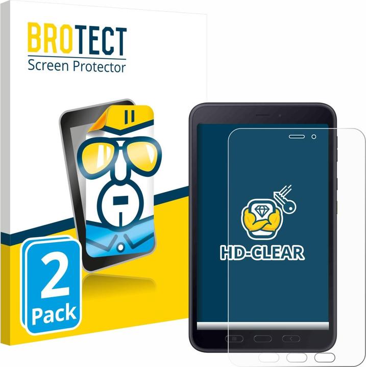 Produktbild BROTECT Schutzfolie Displayschutz Displayschutzfolie Folie Klar Transparent (2 Stk., Samsung Galaxy Tab Active 5)