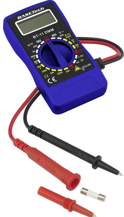 Produktbild Basetech Hand-Multimeter digital BT-11 (CAT III 250V)