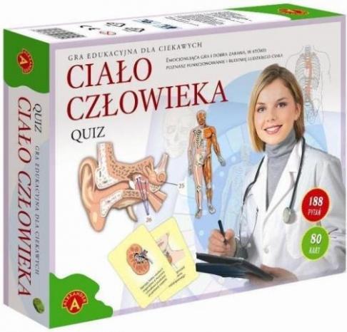Immagine prodotto Alexander 39gioco "Grande Quiz", "Corpo umano" - (0581) (Polacco)