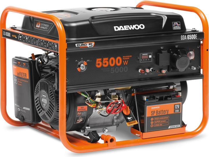 Daewoo Power Products Petrol generator (5500 W, 30 l)