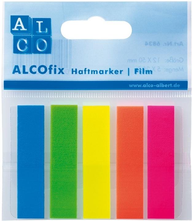 Alco Pennarello adesivo Alcofix 6834, pellicola, trasparente, 12 x 50 mm