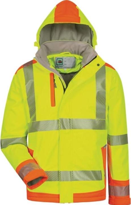 Produktbild Elysee Warnschutz-Softshelljacke Rickmer Grösse XXXL gelb/orange (3XL)