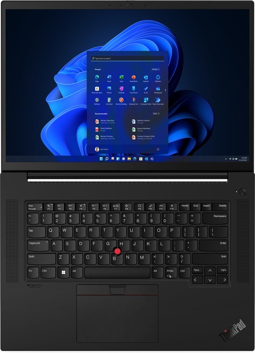 Produktbild Lenovo ThinkPad X1 Extreme Gen 5 (16", Intel Core i7-12700H, 16 GB, 512 GB, DE)
