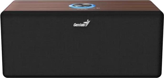 Actual product image Genius SP-HF505BT Bluetooth-Lautsprecher dunkelbraunes Holz
