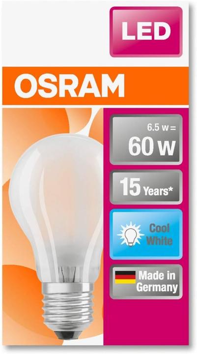 Produktbild Osram Led Retrofit Classic A (E27, 60 W, 806 lm, 1 x, E)