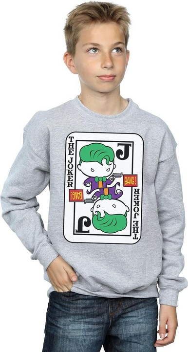 Image du produit - Sweat CHIBI JOKER PLAYING CARD - Garçon (152, 158)