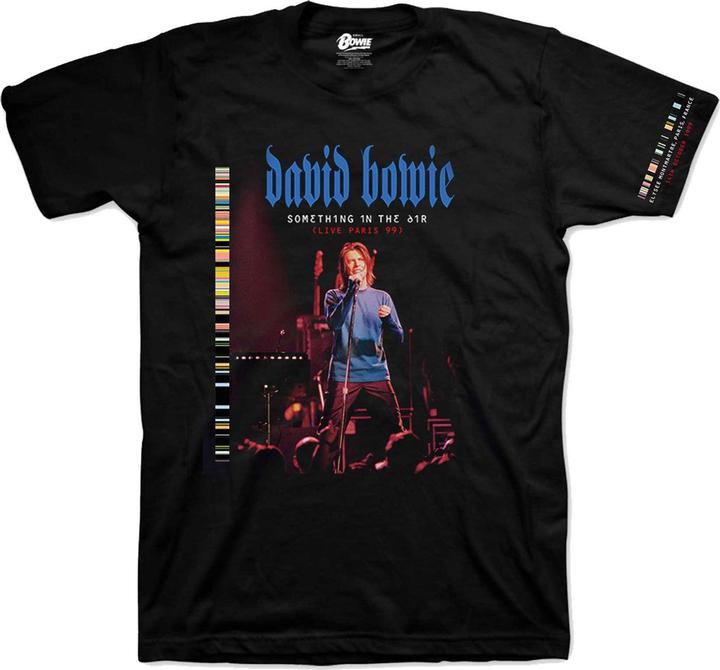 Actual product image David Bowie Live In Paris TShirt (S)