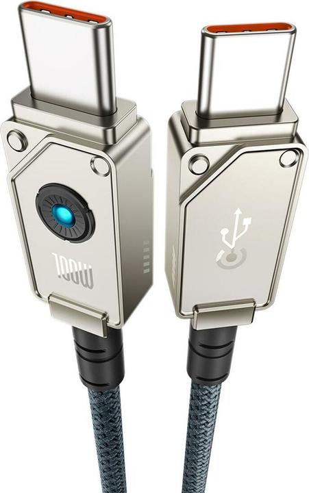 Produktbild Baseus Fast Charging Data Cable USB-C to USB-C, 100W, 1m - White (1 m, 100 W)