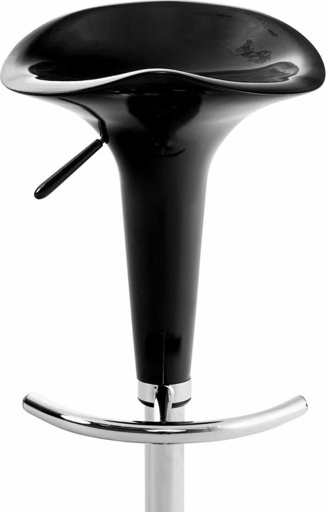 Produktbild CLP 2er Set Barhocker Saddle, schwarz