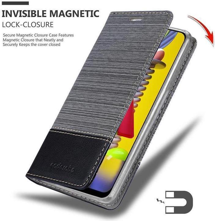 Produktbild Cadorabo Book Jeans Optik Cover (Samsung Galaxy M31)