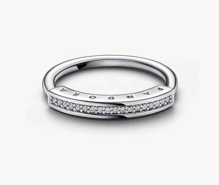 Immagine prodotto Pandora Anello con pavé I-D Signature (54, 925 Argento)