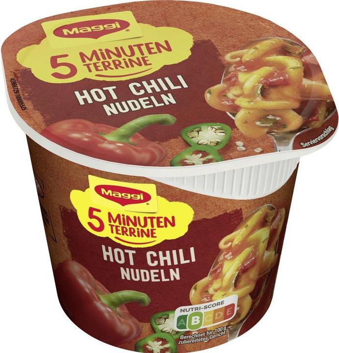 Immagine prodotto Maggi 5 MINUTI TERRINA Tagliatelle al peperoncino piccante (59 g)