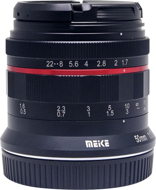Produktbild Meike 50mm f/1.7, Canon RF (Canon RF, APS-C / DX)