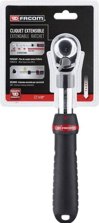 Produktbild Facom Teleskop-Umschaltknarre 1/2 (1 (1/2")
