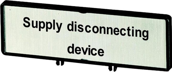 Actual product image Eaton Carrier with label, can be used for T0, T3, P1, 48 x 17 mm, labelled with zMains isolatorz (I