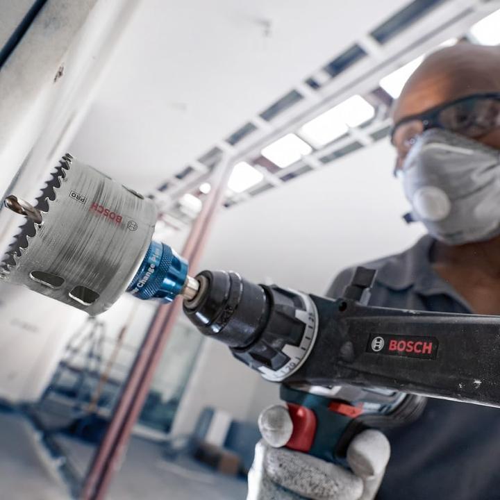 Produktbild Bosch Professional Zubehör PRO Multi Material PC Plus Lochsägen-Set, 14-tlg. (19 mm, 22 mm, 25 mm, 29 mm, 35 mm, 38 mm, 44 mm, 51 mm, 57 mm, 64 mm, 76 mm)