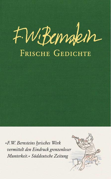 Produktbild Frische Gedichte (Deutsch, F.W. Bernstein, 2017)