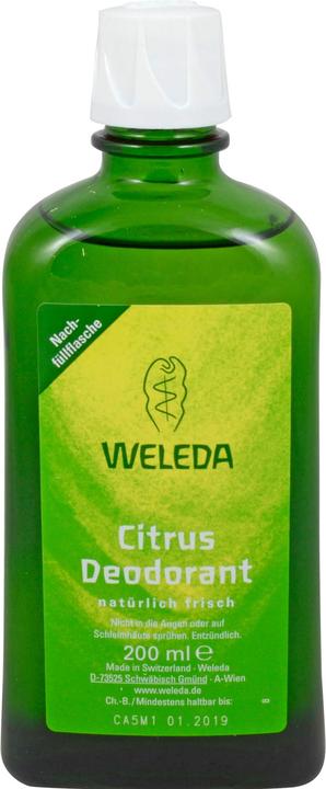Actual product image Weleda Citrus refill bottle (Spray, 200 ml)