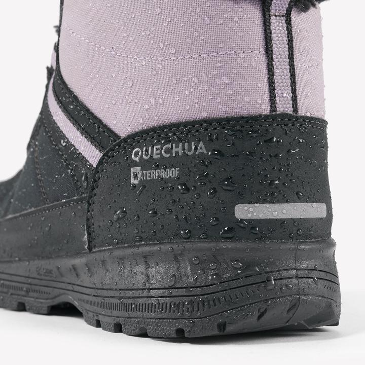 Produktbild Quechua Winterschuhe Kinder Gr. 35–38 Schnürung warm wasserdicht Winterwandern - SH100 (35)