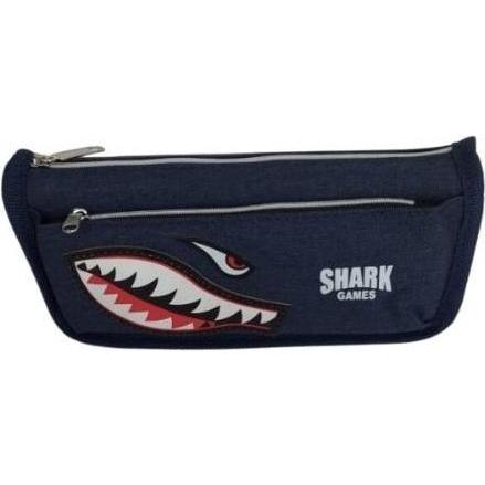 Fresh, Astuccio, Grosses Röhrenmäppchen Shark Shark Games