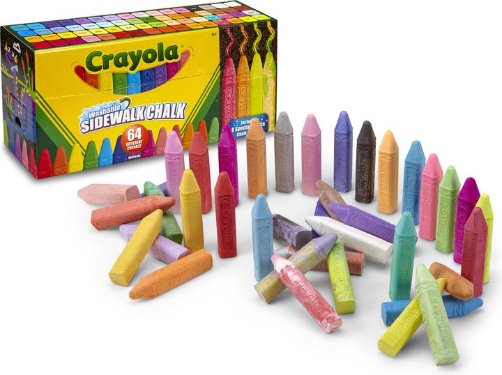 Produktbild Crayola Kreide (Multicolor, 64 x)