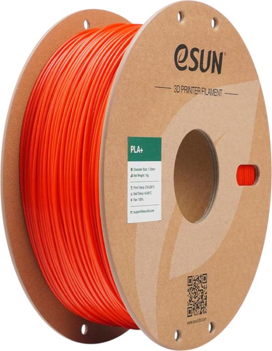 Produktbild eSUN PLA+ RGB Rot Filament 1.75mm 1Kg (PLA+, 1.75 mm, 1000 g)