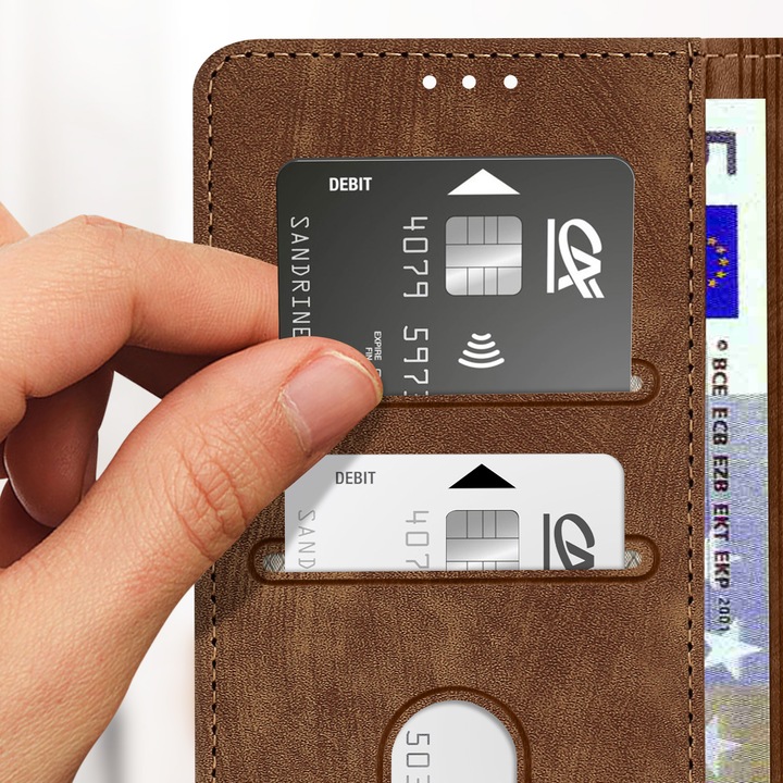 Actual product image Avizar SafeTech Wallet Cover Series (Samsung Galaxy A15)